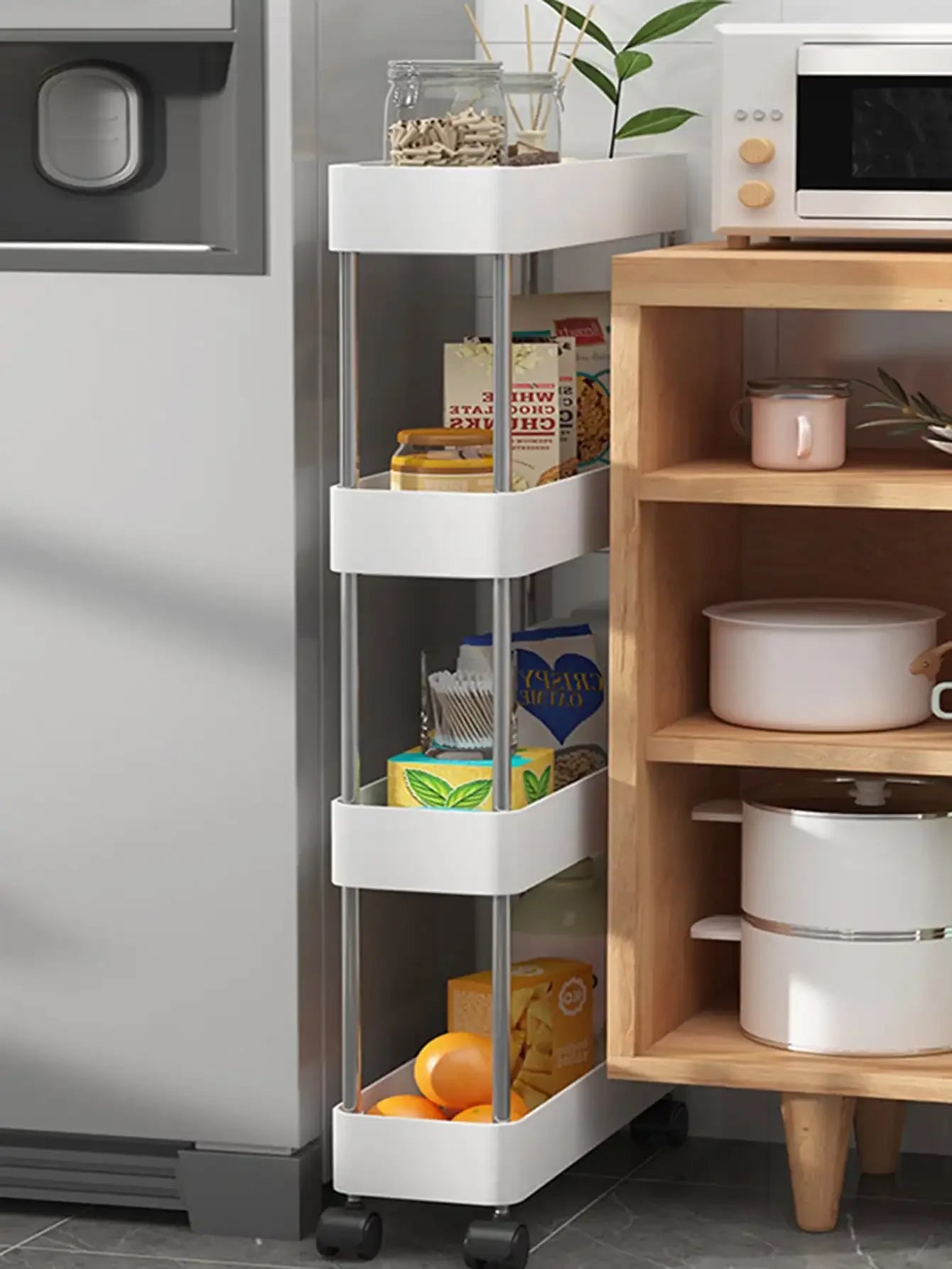 3/4 Tier Movable Gap Storage Rack