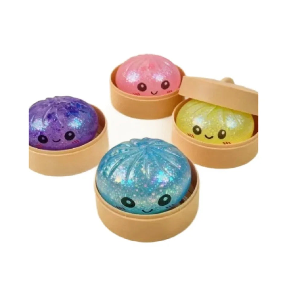 Simulated Steamed Buns Squeeze Toy