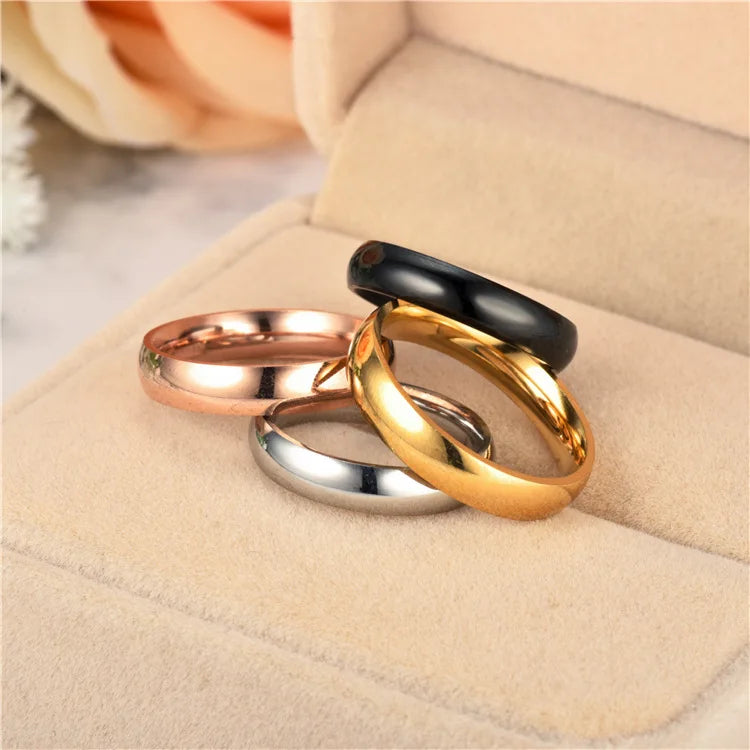 Simple 6mm Titanium Ring