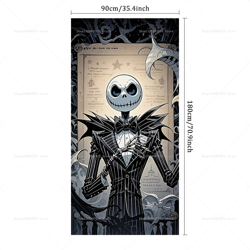 Halloween The Nightmare Before Christmas Backdrop Decor