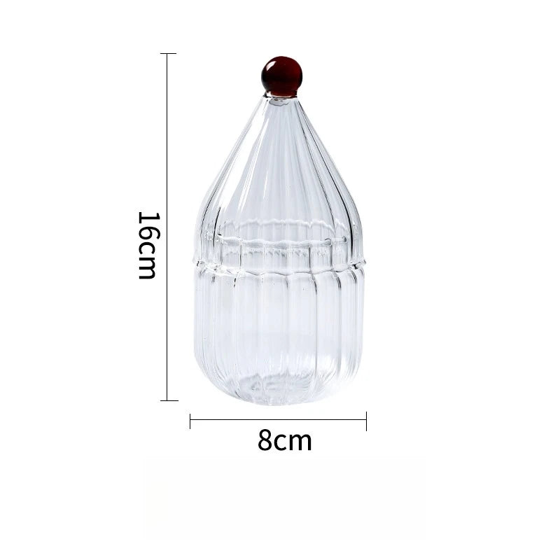 High Boron Glass Candy Box