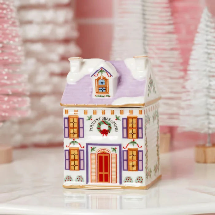 Holiday Village Spice House Set