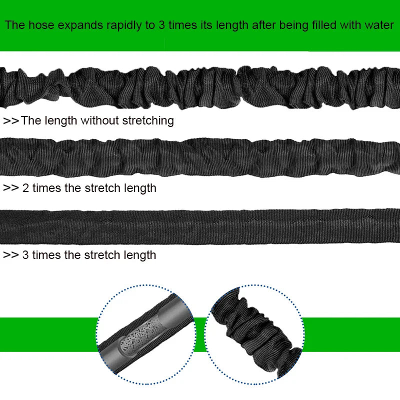 2024 Expandable High-Pressure Watering Hose
