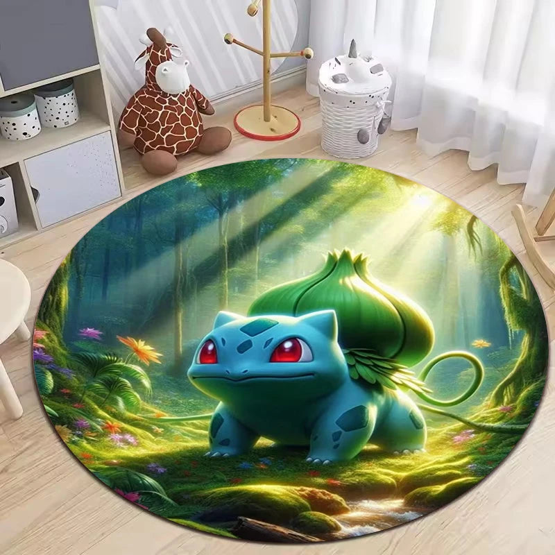 Pikachu Inspired Bedroom Nonslip Floor Mat