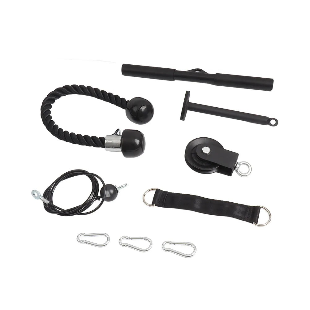 DIY Lift Pulley System Cable System Machine Home Fitness Equipment