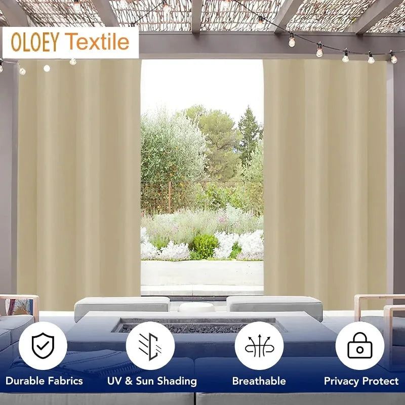 Waterproof Outdoor Curtains
