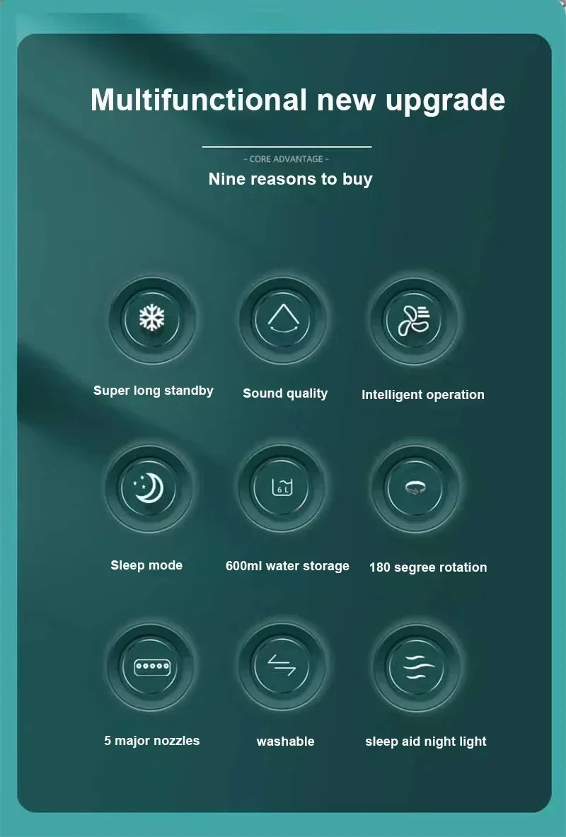 New 3 In 1 Portable Fan