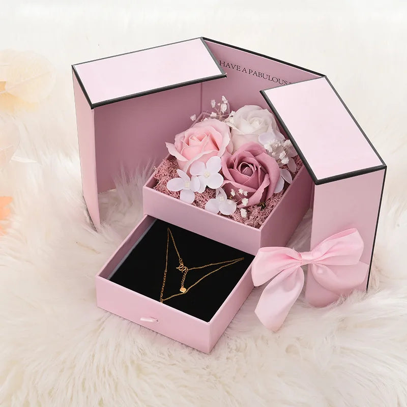 Rose Jewelry Gift Box