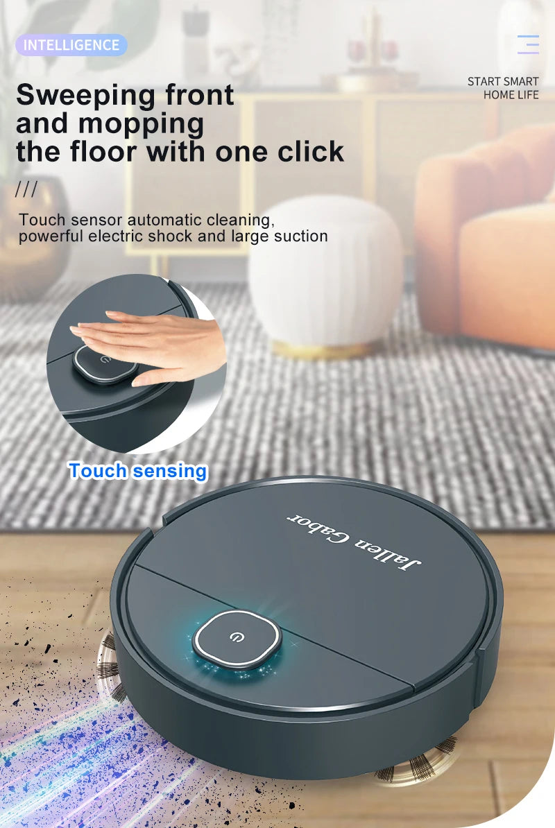 3 In 1 Wireless Vacuum Cleaner Sweeping Robots