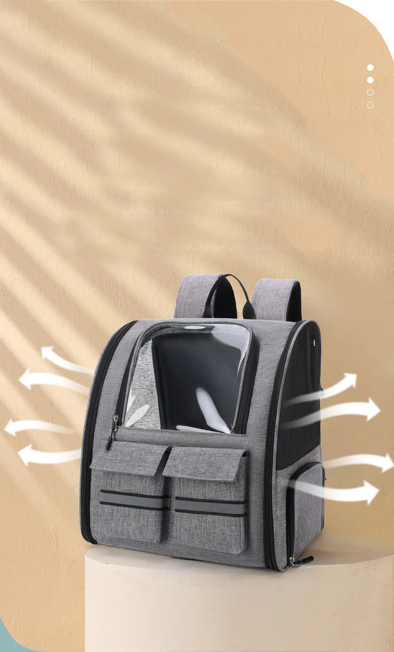 New Oxford Trolley Case Cat Carrier