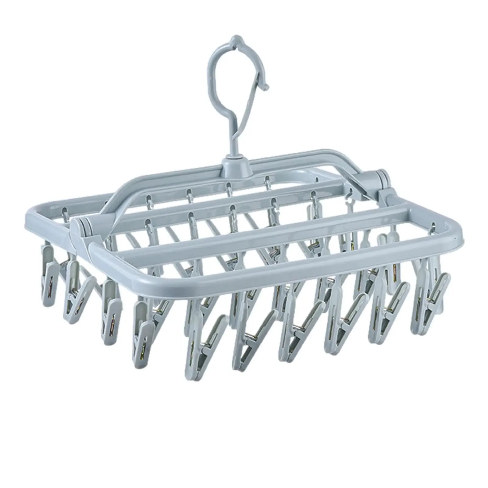Foldable Drip Hanger with 32 Clips