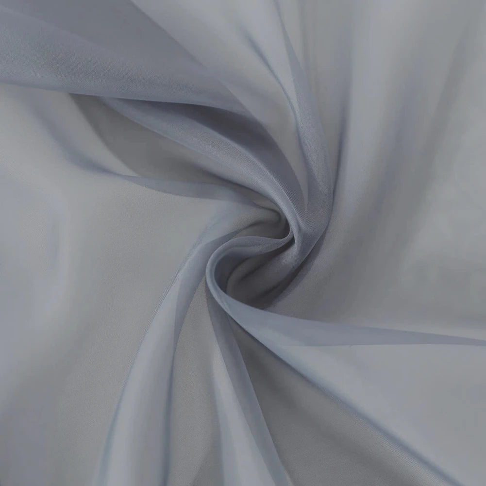 Shading Solid White Sheer Curtains