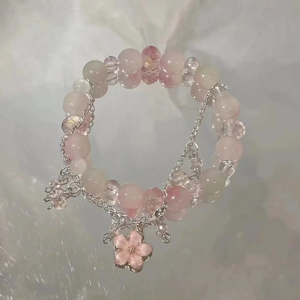Sweet Cherry Blossom Bracelet