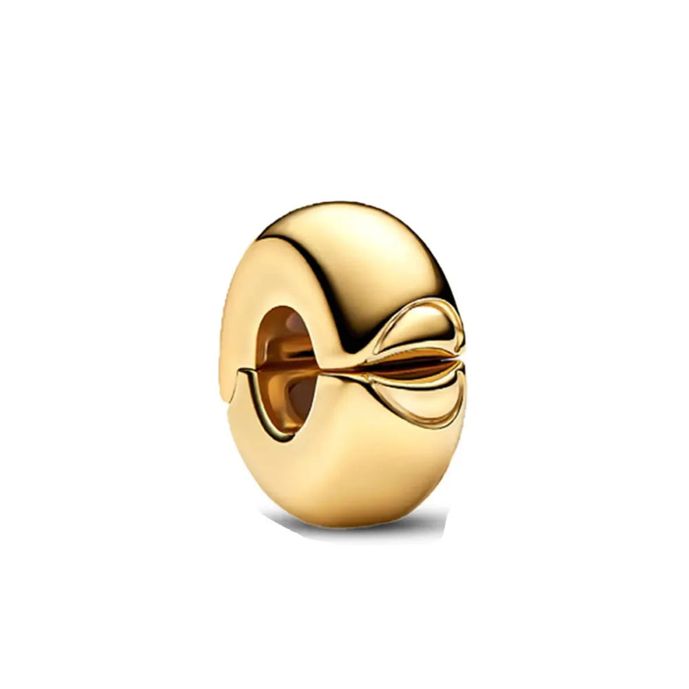 Gilded series 925 silver bracelet charm