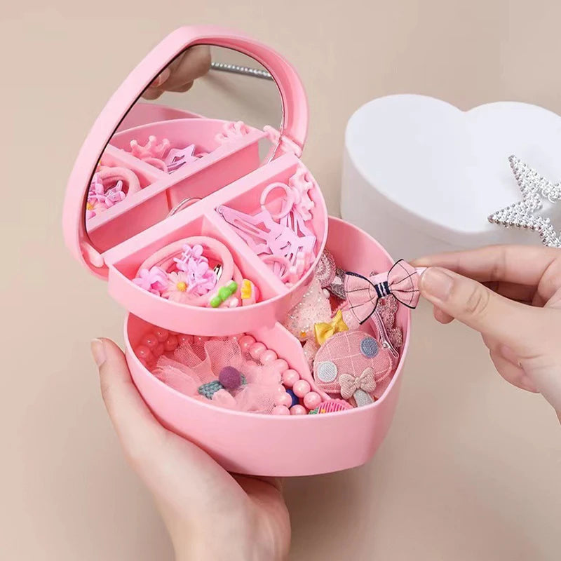 Heart Shaped Jewellery Storage Box