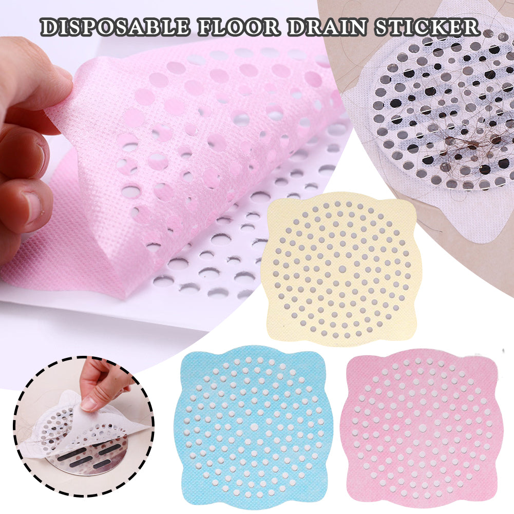 20pcs Disposable Bathroom Anti-Blocking Strainer