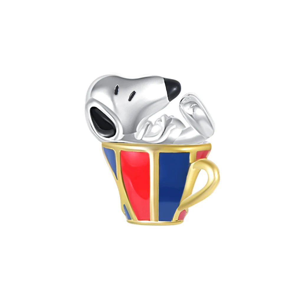 925 SilverCute Cartoon Series Charm