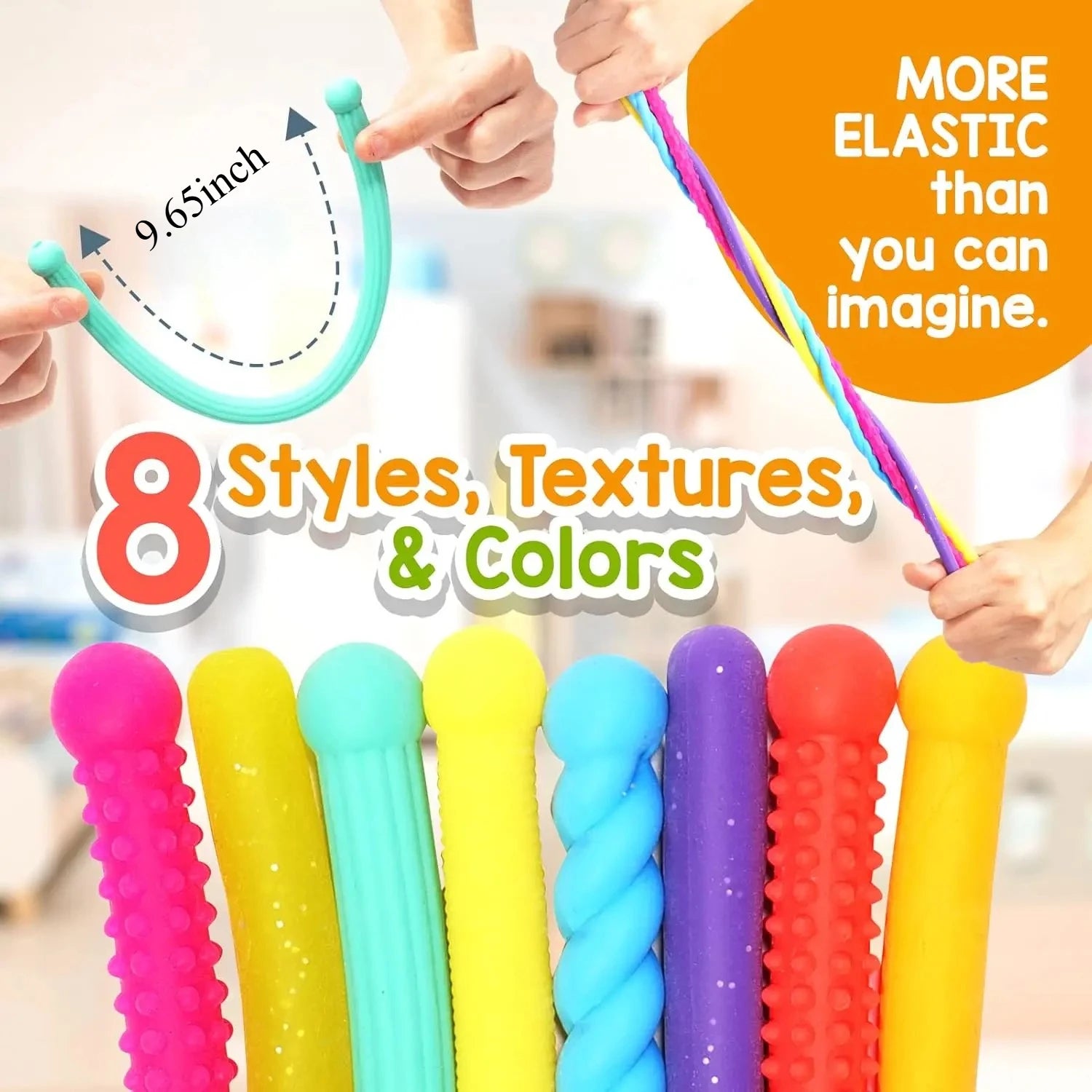 Sensory Textured Stretchy Fidget Toys