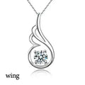 Crystal zodiac signs Pendant Necklace