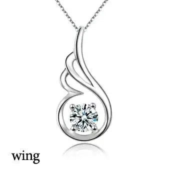 Crystal zodiac signs Pendant Necklace