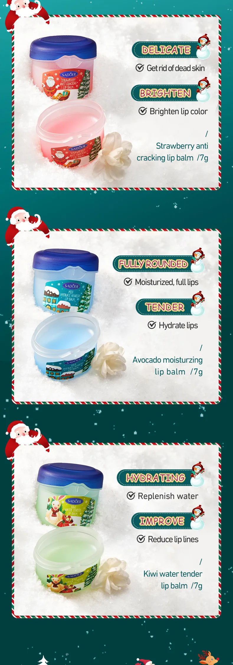 Christmas Lipstick Gift Box