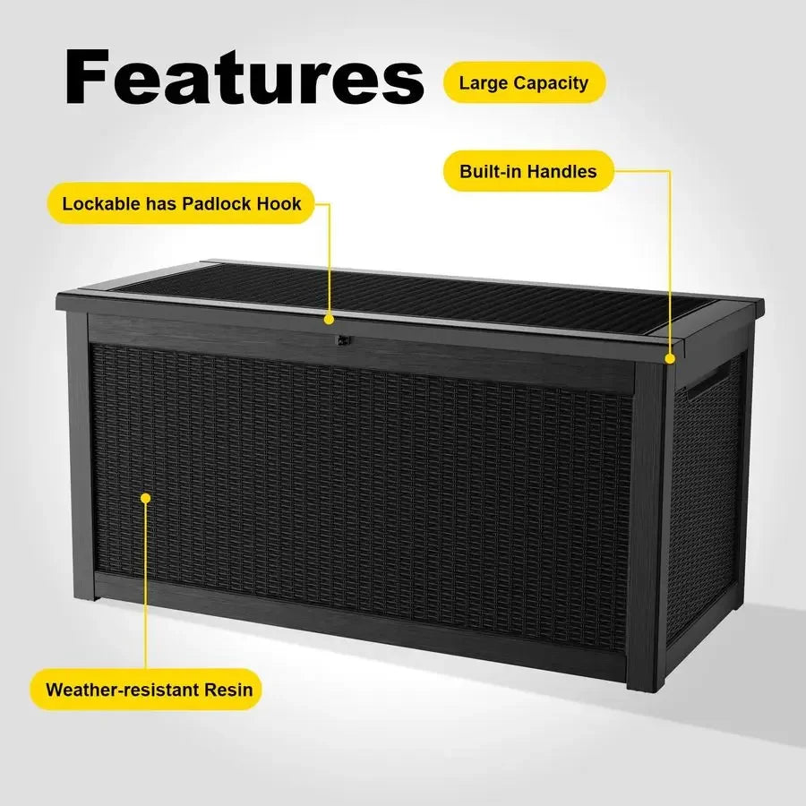 Gallon Outdoor Deck Box