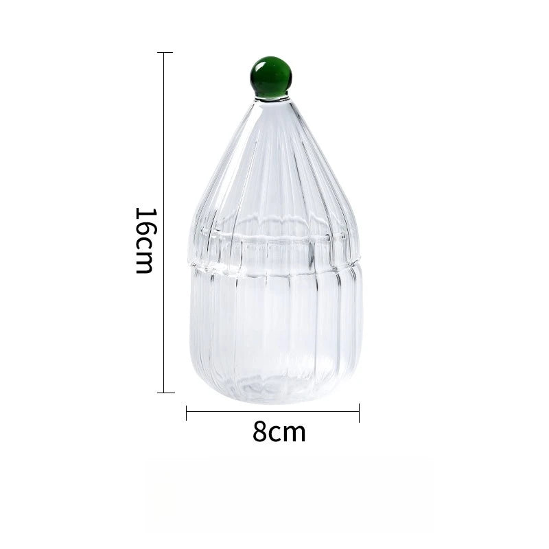 High Boron Glass Candy Box