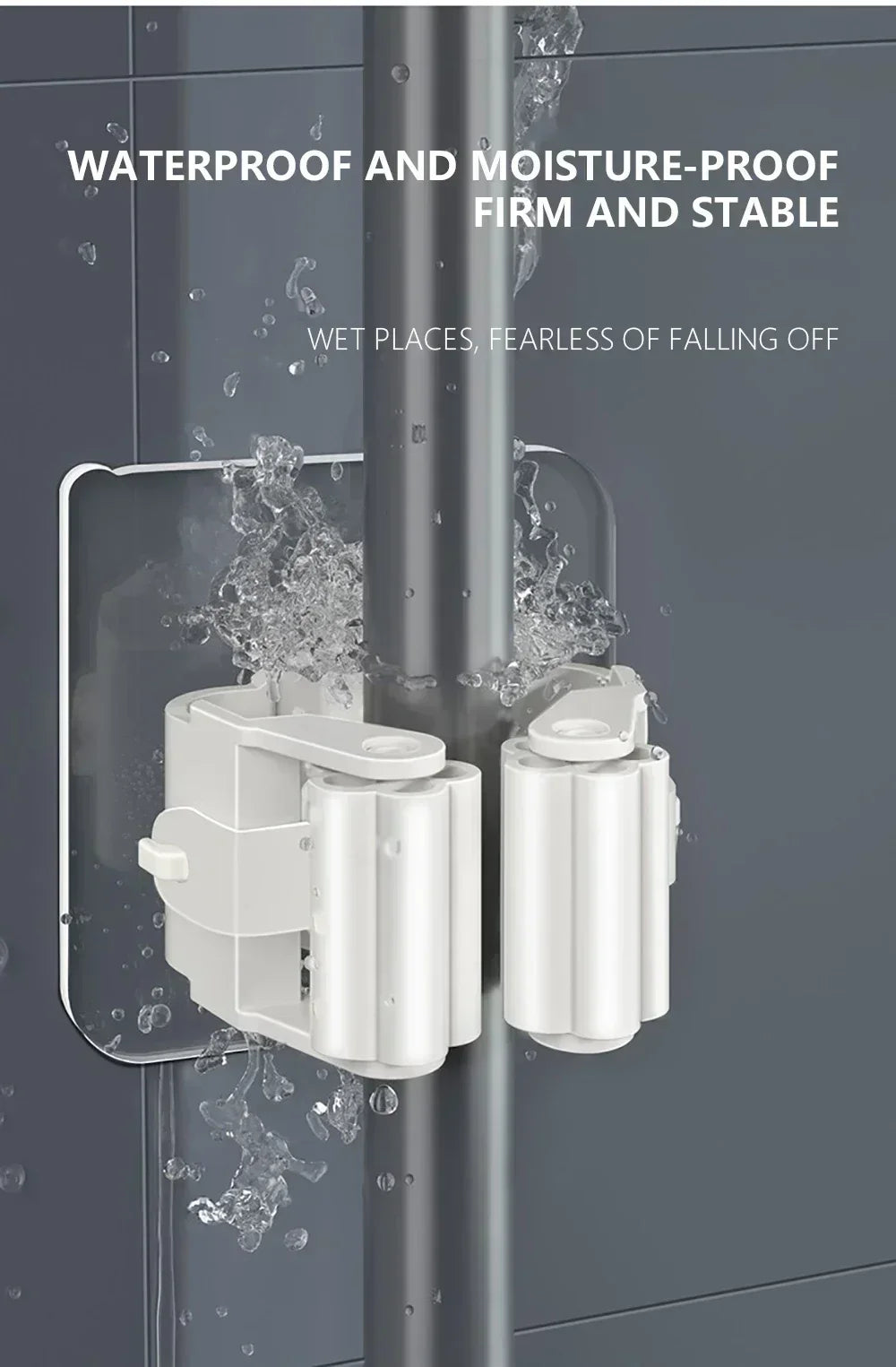 Wall Mounted Mop Holder