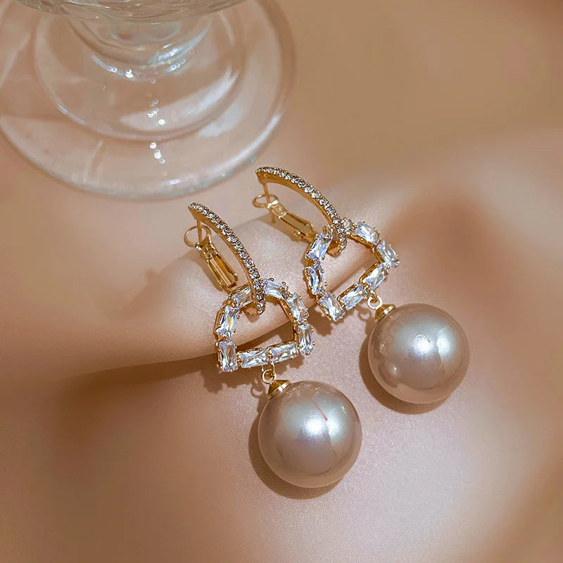 Letter D Earrings
