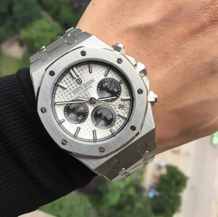 Men Quartz Stainless Steel Watch
