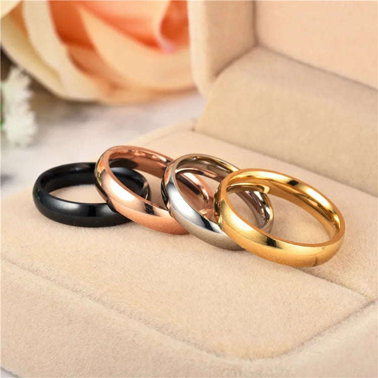 Simple 6mm Titanium Ring