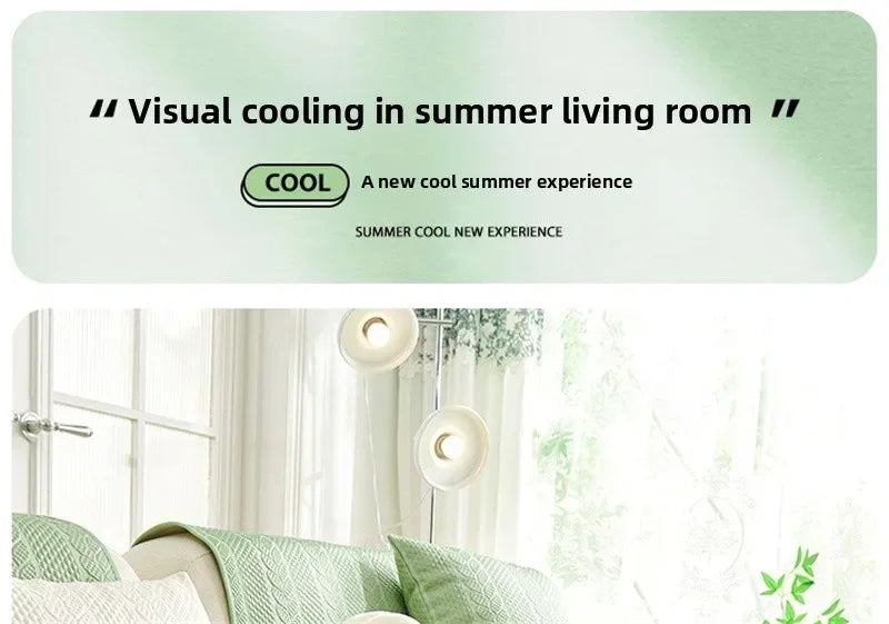 Ice Silk Sofa Slipcover