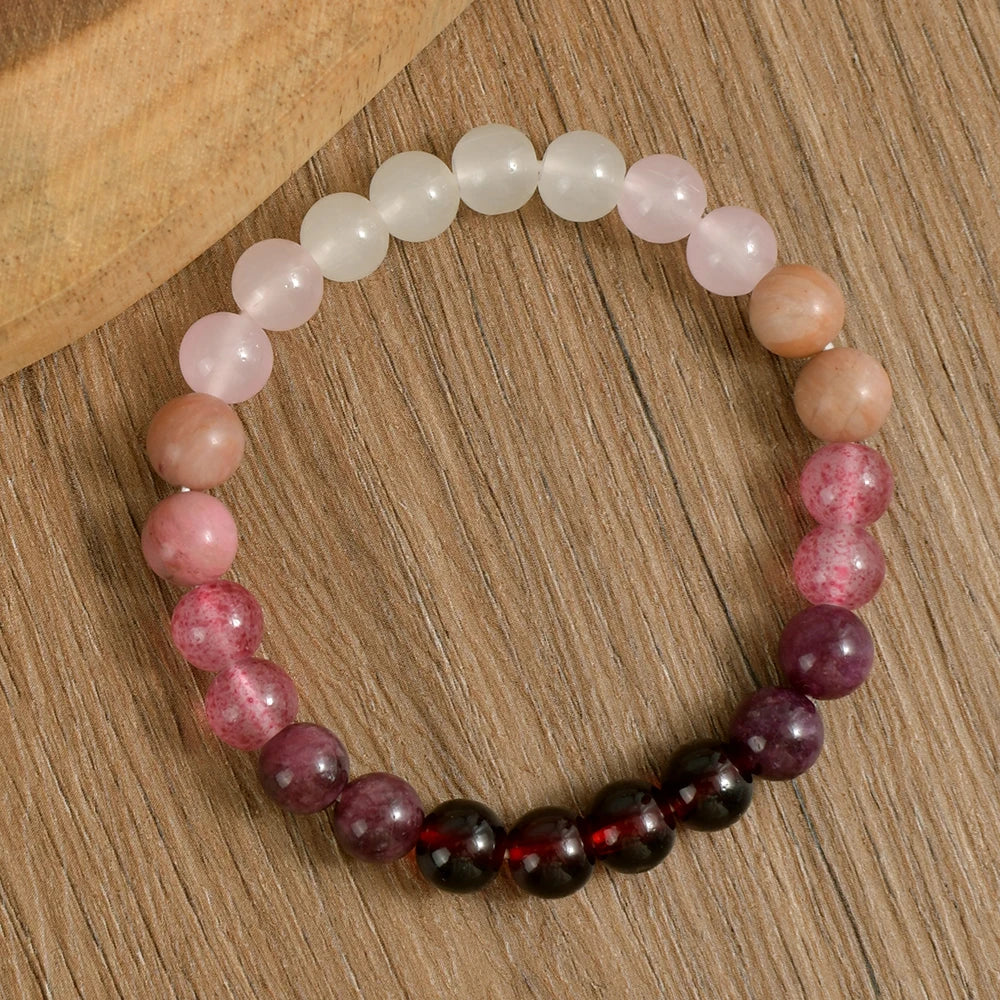 Pink Amethyst Bracelet