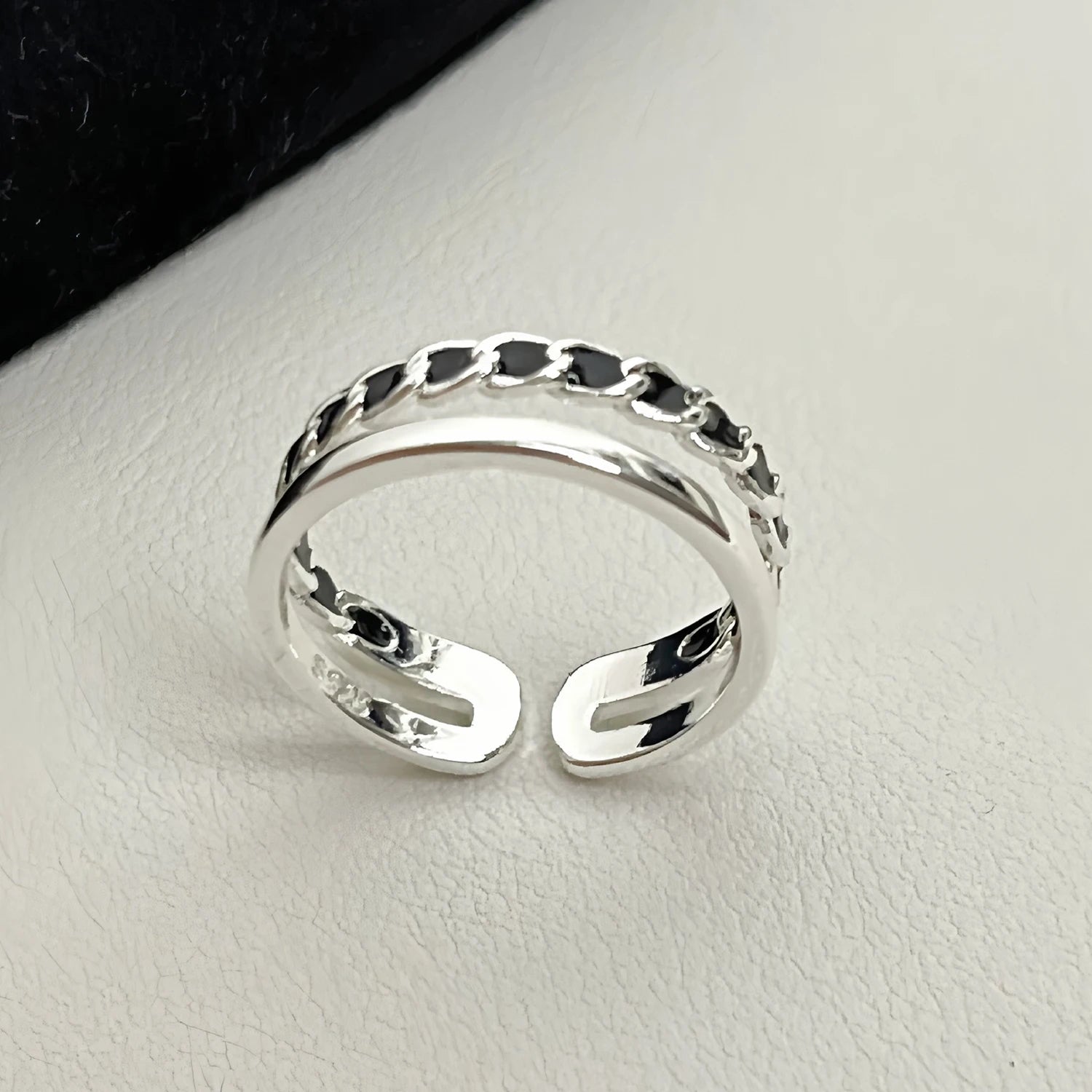 925 Sterling Silve Love Heart Ring