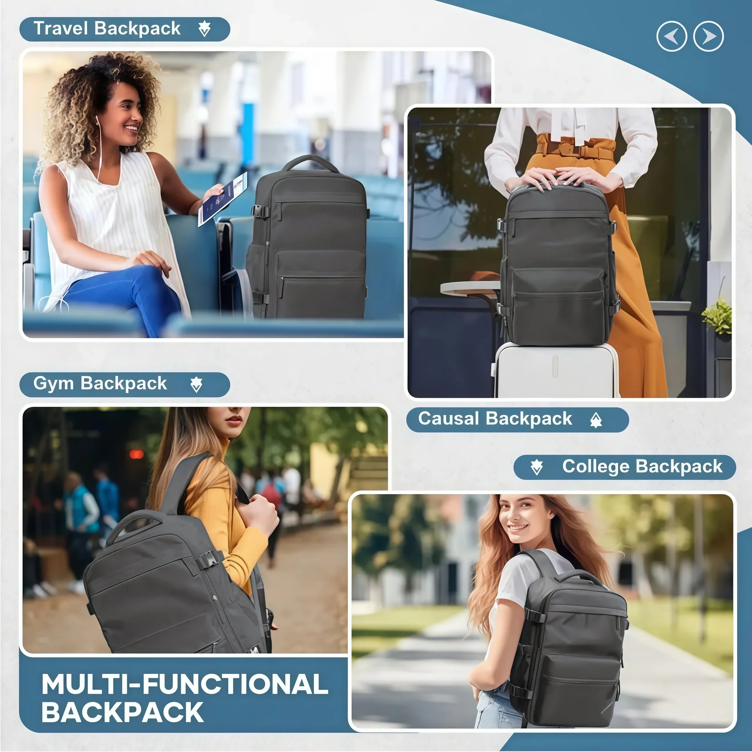 Large Capacity Travel Backpack