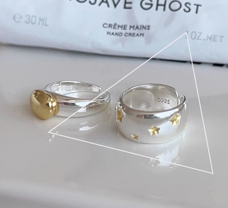 925 Sterling Silve Love Heart Ring