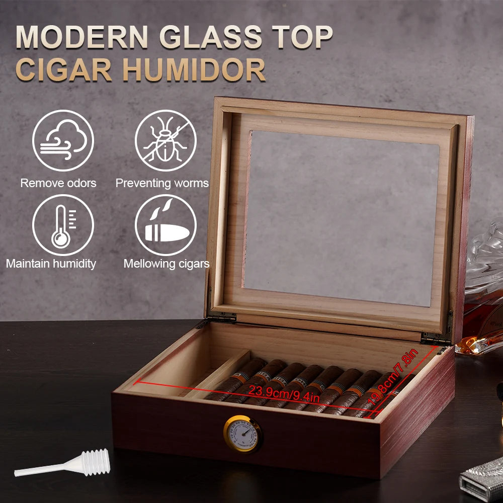 Wooden cigar box