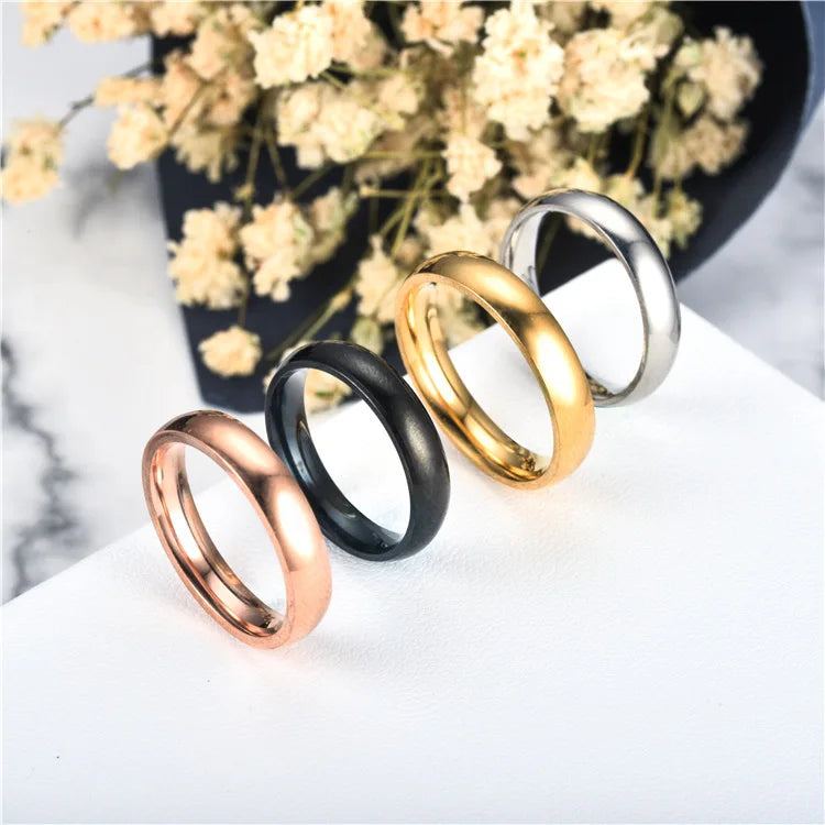 Simple 6mm Titanium Ring