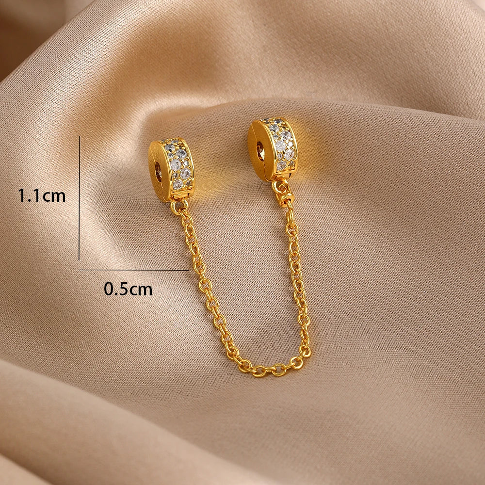 Gilded series 925 silver bracelet charm