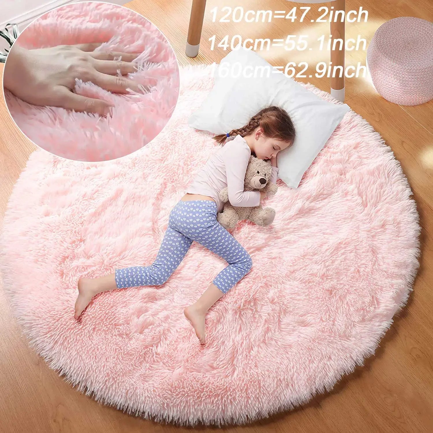 Super Soft Plush Round Carpet