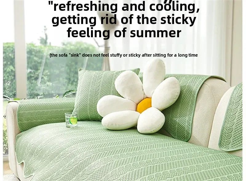 Ice Silk Sofa Slipcover