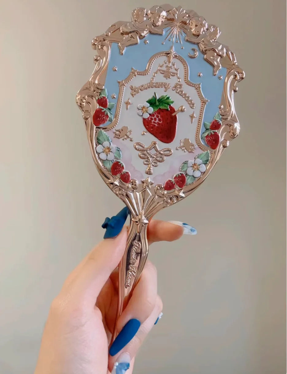 Flower Knows All Series Hand Held Mirror