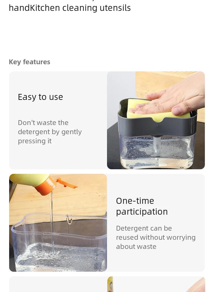 Kitchen Detergent Dispenser