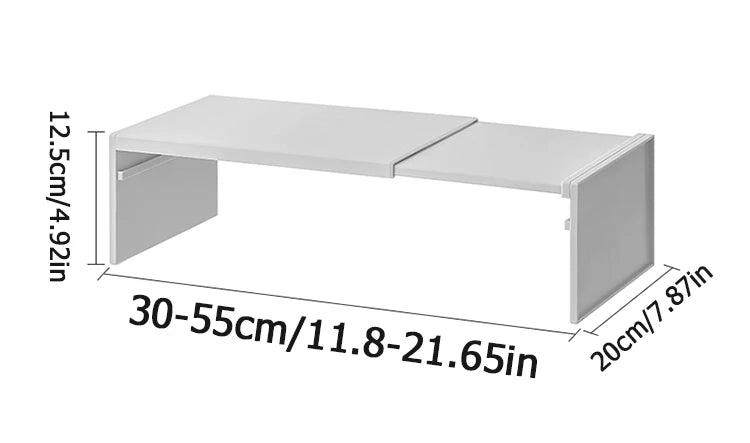 Telescopic Cabinet Divider Storage Rack