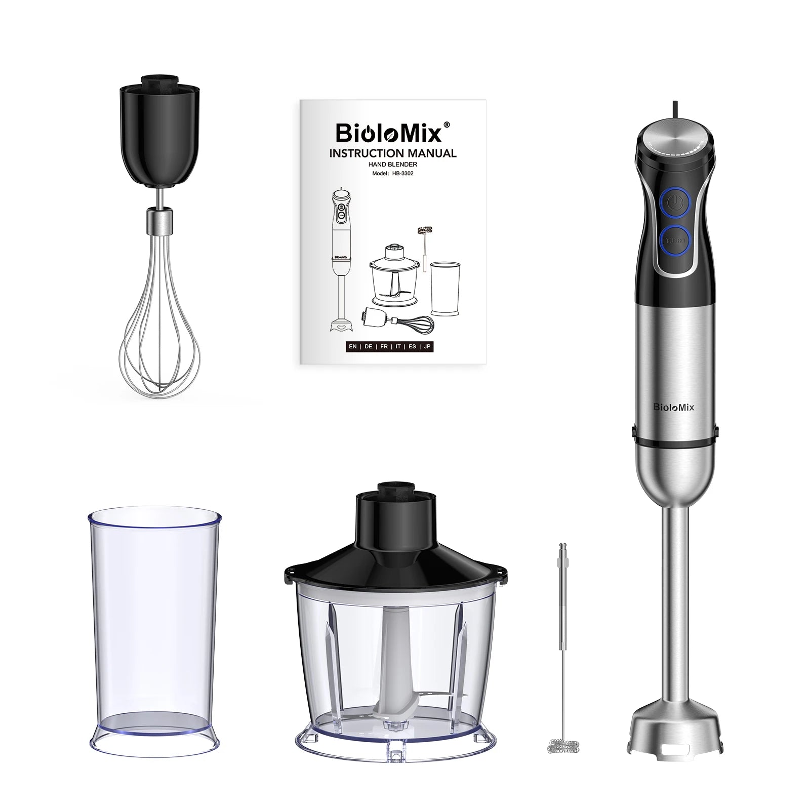 BioloMix 5 in 1 Immersion Hand Blender