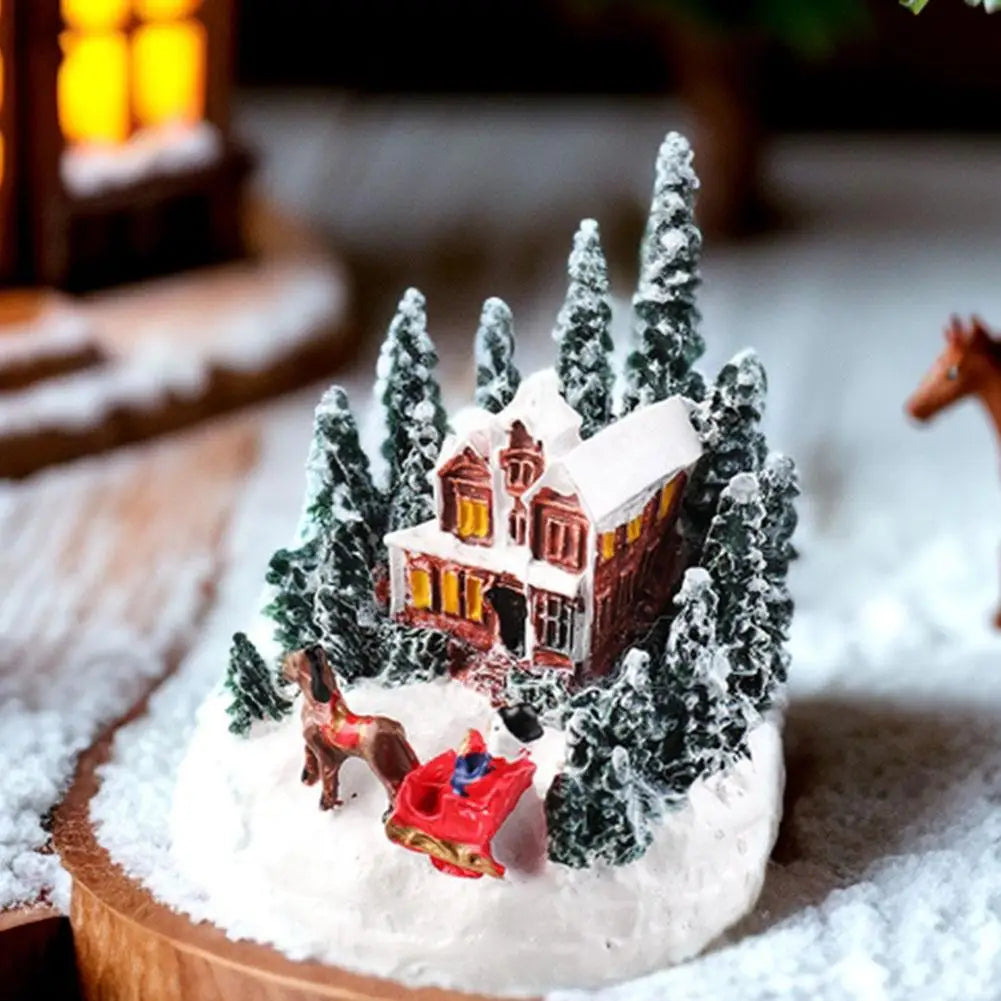 Christmas Decorations LED Night Lights House