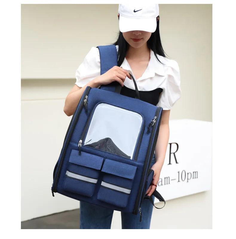 New Oxford Trolley Case Cat Carrier