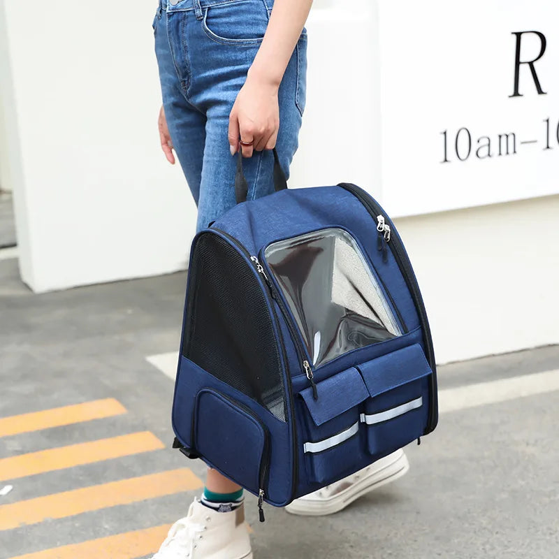New Oxford Trolley Case Cat Carrier