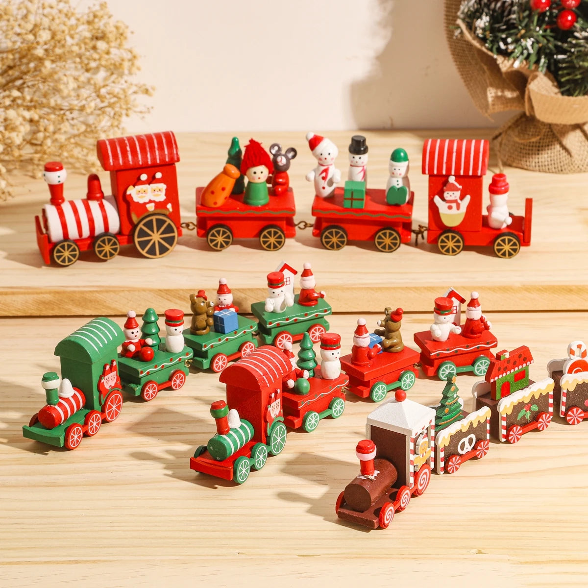 Christmas Train Decorations