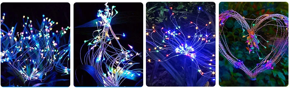 Solar Firework String Lights
